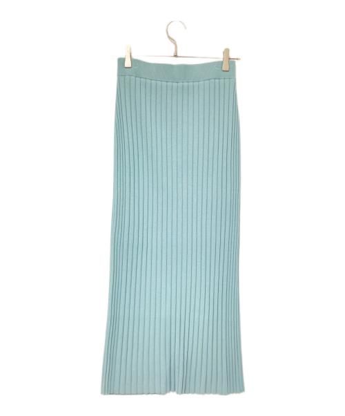 KUMIKYOKU（クミキョク）KUMIKYOKU (クミキョク) ニットセットアップ グリーン サイズ:Fの古着・服飾アイテム