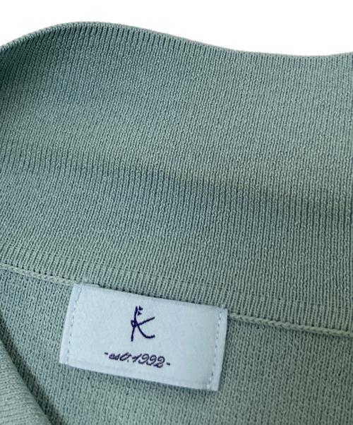 KUMIKYOKU（クミキョク）KUMIKYOKU (クミキョク) ニットセットアップ グリーン サイズ:Fの古着・服飾アイテム