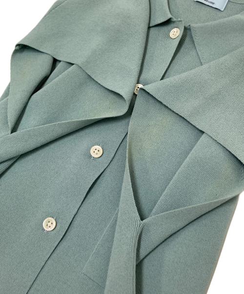 KUMIKYOKU（クミキョク）KUMIKYOKU (クミキョク) ニットセットアップ グリーン サイズ:Fの古着・服飾アイテム