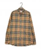 BURBERRY LONDONバーバリーロンドン）の古着「ノバチェックシャツ」｜ベージュ