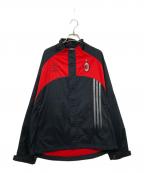 adidasアディダス）の古着「ウインドブレーカー」｜ブラック×レッド