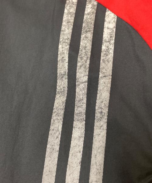 adidas（アディダス）adidas (アディダス) ウインドブレーカー ブラック×レッド サイズ:Mの古着・服飾アイテム
