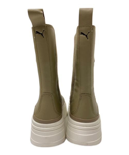 PUMA（プーマ）PUMA (プーマ) MAYZE STACK CHELSEA WINTER WNS ベージュ サイズ:23.5cmの古着・服飾アイテム