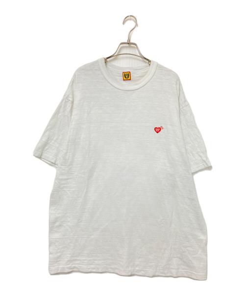 HUMAN MADE（ヒューマンメイド）HUMAN MADE (ヒューマンメイド) ハートロゴワッペンTシャツ グレー サイズ:3XLの古着・服飾アイテム