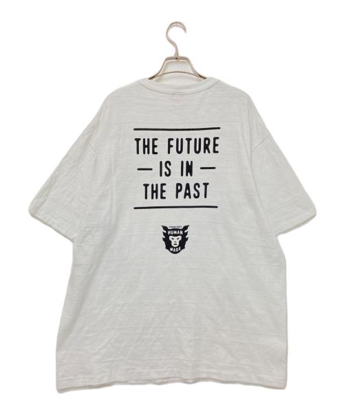 HUMAN MADE（ヒューマンメイド）HUMAN MADE (ヒューマンメイド) ハートロゴワッペンTシャツ グレー サイズ:3XLの古着・服飾アイテム