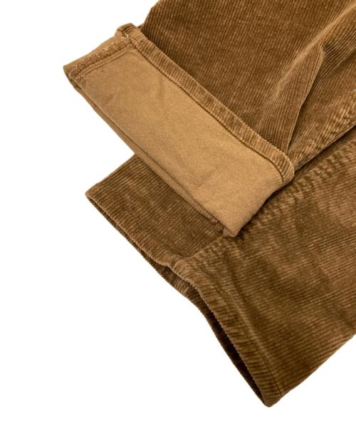 GRIP SWANY（グリップスワニー）GRIP SWANY (グリップスワニー) JOG 3D CORDUROY WIDE CAMP PANTS ブラウン サイズ:Mの古着・服飾アイテム