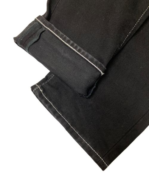 OFFWHITE（オフホワイト）OFFWHITE (オフホワイト) ブラックデニムパンツ ブラック サイズ:31の古着・服飾アイテム