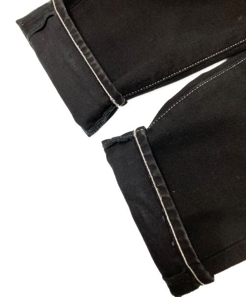 OFFWHITE（オフホワイト）OFFWHITE (オフホワイト) ブラックデニムパンツ ブラック サイズ:31の古着・服飾アイテム