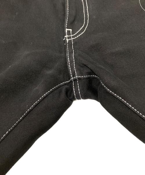 OFFWHITE（オフホワイト）OFFWHITE (オフホワイト) ブラックデニムパンツ ブラック サイズ:31の古着・服飾アイテム