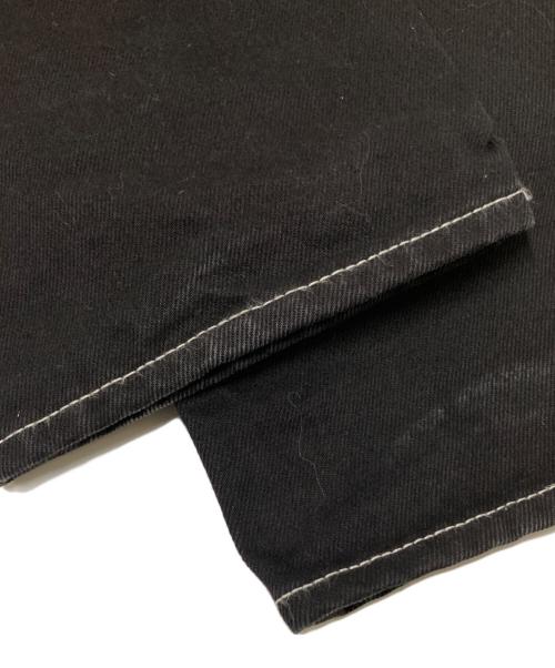 OFFWHITE（オフホワイト）OFFWHITE (オフホワイト) ブラックデニムパンツ ブラック サイズ:31の古着・服飾アイテム