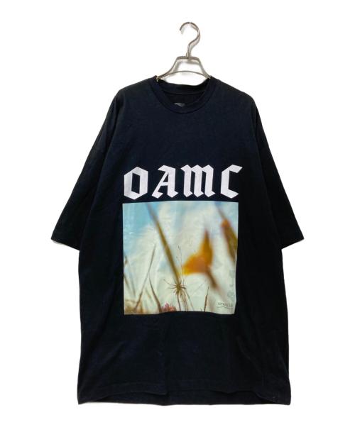 OAMC（オーエーエムシー）OAMC (オーエーエムシー) プリントカットソー ブラック サイズ:Lの古着・服飾アイテム
