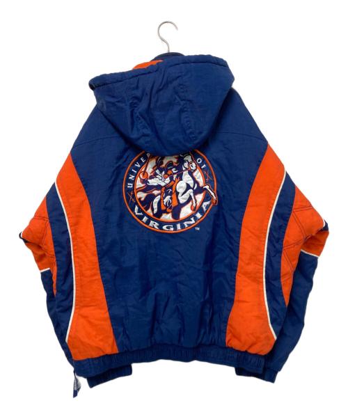 STARTER（スターター）STARTER (スターター) アノラックパーカー ネイビー×オレンジ サイズ:XLの古着・服飾アイテム