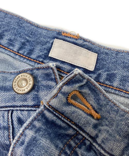 FILL THE BILL（フィルザビル）FILL THE BILL (フィルザビル) CROSS TACK DENIM TROUSERS インディゴ サイズ:28の古着・服飾アイテム