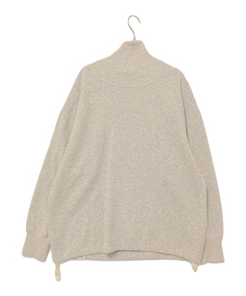 THE SHINZONE（ザ シンゾーン）THE SHINZONE (ザ シンゾーン) HALF ZIP SWEATSHIRT グレー サイズ:F0の古着・服飾アイテム