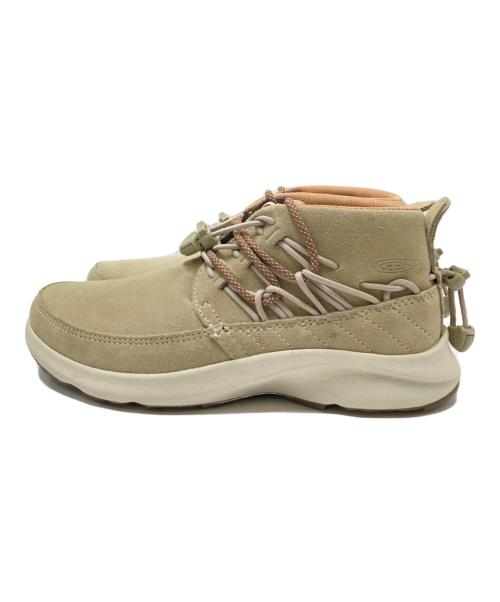 KEEN（キーン）KEEN (キーン) ユニークチャッカスニーカー ベージュ サイズ:23.5㎝の古着・服飾アイテム