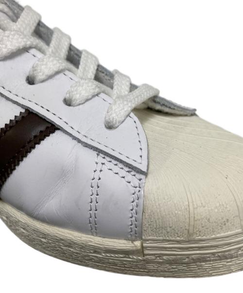 adidas（アディダス）adidas (アディダス) BILLY'S (（ビリーズ) 別注スーパースター82 ホワイト サイズ:27.5㎝の古着・服飾アイテム