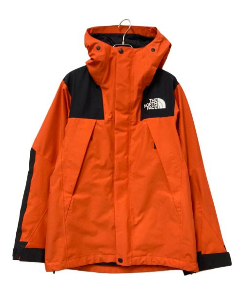 THE NORTH FACE（ザ ノース フェイス）THE NORTH FACE (ザ ノース フェイス) MOUNTAIN JACKET オレンジ×ブラック サイズ:XSの古着・服飾アイテム