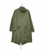 ALPHAアルファ）の古着「ミリタリーコート」｜グリーン