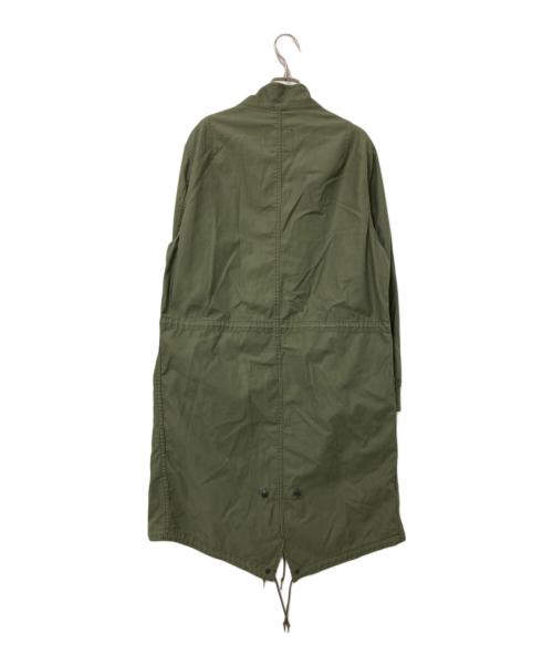 ALPHA（アルファ）ALPHA (アルファ) ミリタリーコート グリーン サイズ:Mの古着・服飾アイテム
