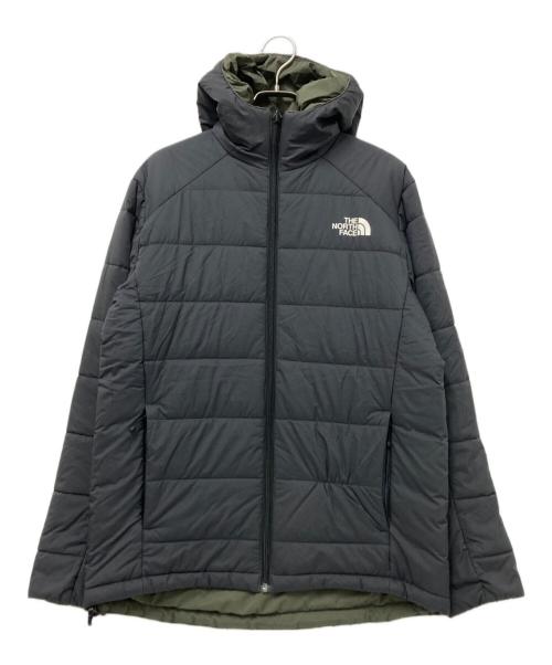 THE NORTH FACE（ザ ノース フェイス）THE NORTH FACE (ザ ノース フェイス) リバーシブルエニータイムインサレーテッドフーディ ブラック×グリーン サイズ:Sの古着・服飾アイテム