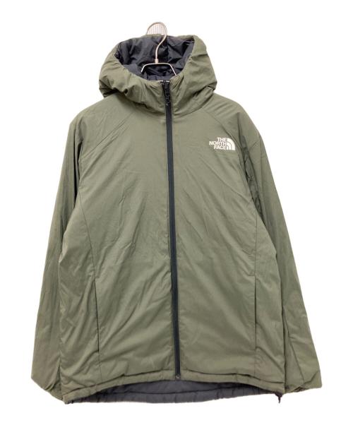THE NORTH FACE（ザ ノース フェイス）THE NORTH FACE (ザ ノース フェイス) リバーシブルエニータイムインサレーテッドフーディ ブラック×グリーン サイズ:Sの古着・服飾アイテム