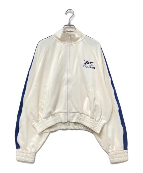 moussy（マウジー）moussy (マウジー) REEBOK TRACK ジャケット ホワイト サイズ:FREE 未使用品の古着・服飾アイテム