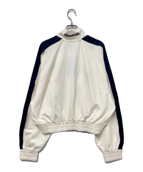 moussy（マウジー）moussy (マウジー) REEBOK TRACK ジャケット ホワイト サイズ:FREE 未使用品の古着・服飾アイテム