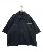 inuyashaイヌヤシャ）の古着「00‘Sアニメプリントワークシャツ」｜ブラック