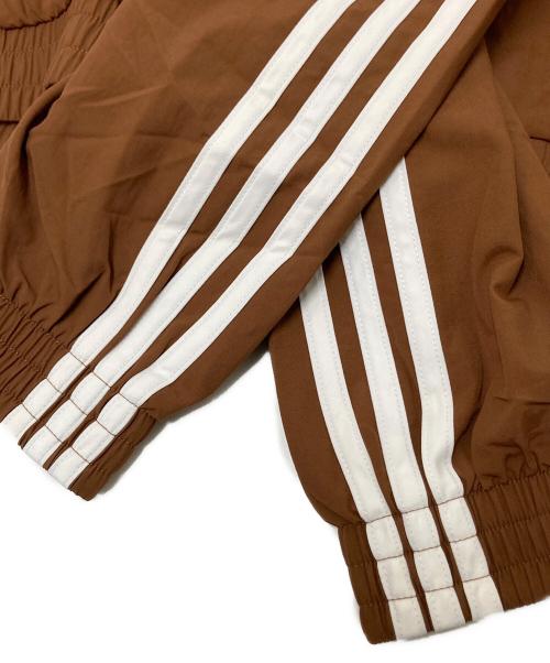 adidas（アディダス）adidas (アディダス) ウーブン ファイヤーバード トラックトップ ブラウン サイズ:Sの古着・服飾アイテム