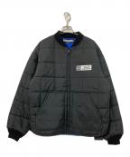 NEIGHBORHOODネイバーフッド）の古着「REVERSIBLE PADDED JACKET」｜ブラック×ブルー