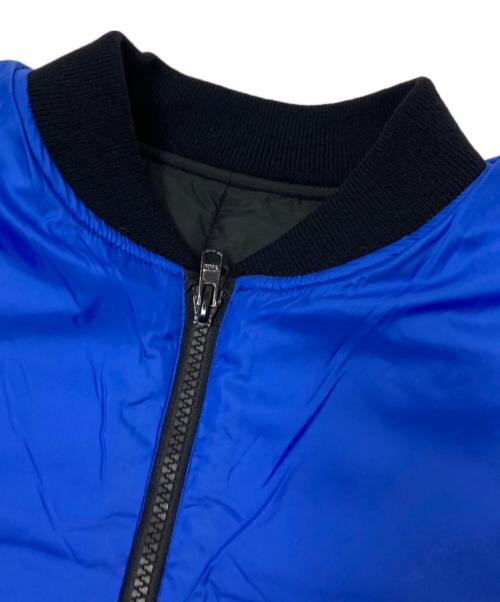 NEIGHBORHOOD（ネイバーフッド）NEIGHBORHOOD (ネイバーフッド) REVERSIBLE PADDED JACKET ブラック×ブルー サイズ:Lの古着・服飾アイテム