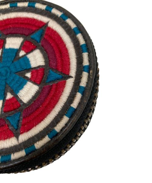 blackmeans（ブラックミーンズ）blackmeans (ブラックミーンズ) コインケース ブラック×レッドの古着・服飾アイテム