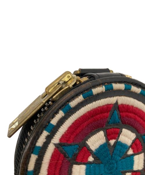 blackmeans（ブラックミーンズ）blackmeans (ブラックミーンズ) コインケース ブラック×レッドの古着・服飾アイテム