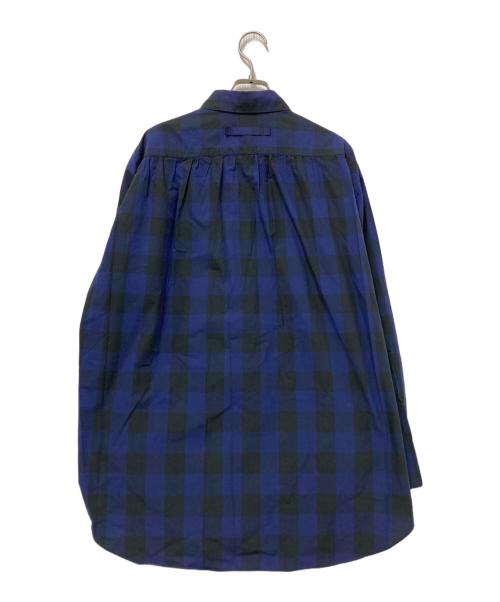 5525gallery（ゴーゴーニーゴーギャラリー）5525gallery (ゴーゴーニーゴーギャラリー) チェックシャツ ブルー サイズ:Sの古着・服飾アイテム