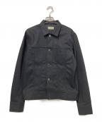 FACTOTUMファクトタム）の古着「Rigid Denim 3rd Type Jacket」｜ブラック