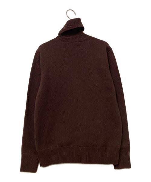 Junhashimoto（ジュンハシモト）Junhashimoto (ジュンハシモト) 7GG TURTLE NECK KNIT ブラウン サイズ:2の古着・服飾アイテム