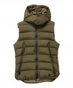TATRASタトラス）の古着「CURONE ダウンベスト」｜グリーン