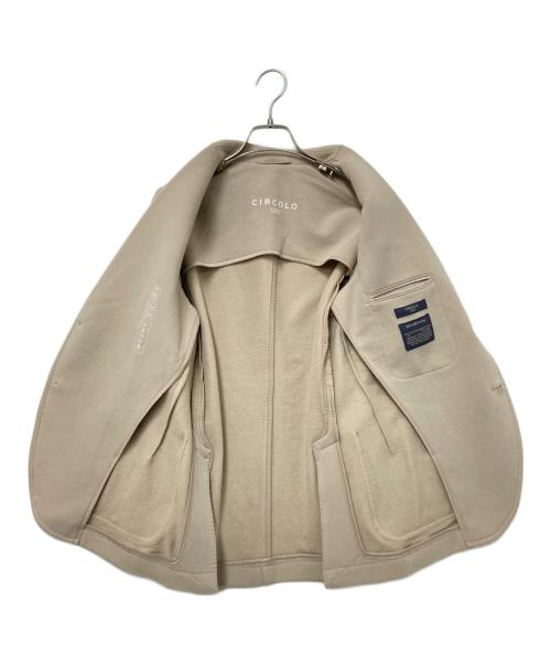 CIRCOLO 1901（チルコロ1901）CIRCOLO 1901 (チルコロ1901) 2Bジャケット ベージュ サイズ:42の古着・服飾アイテム