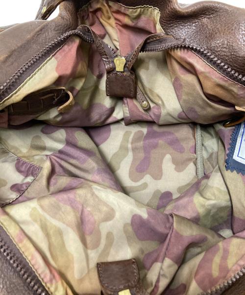 Barbe-Bleue（バルブ・ブルー）Barbe-Bleue (バルブ・ブルー) レザートートバッグ ブラウン サイズ:下記参照の古着・服飾アイテム