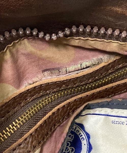 Barbe-Bleue（バルブ・ブルー）Barbe-Bleue (バルブ・ブルー) レザートートバッグ ブラウン サイズ:下記参照の古着・服飾アイテム