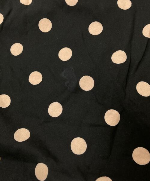WACKO MARIA（ワコマリア）WACKO MARIA (ワコマリア) DOTS OPEN COLLAR SHIRT ブラック サイズ:Lの古着・服飾アイテム