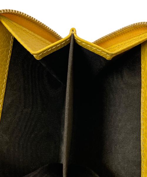 GUCCI（グッチ）GUCCI (グッチ) 二つ折財布 ブラウン×イエロー サイズ:下記参照の古着・服飾アイテム