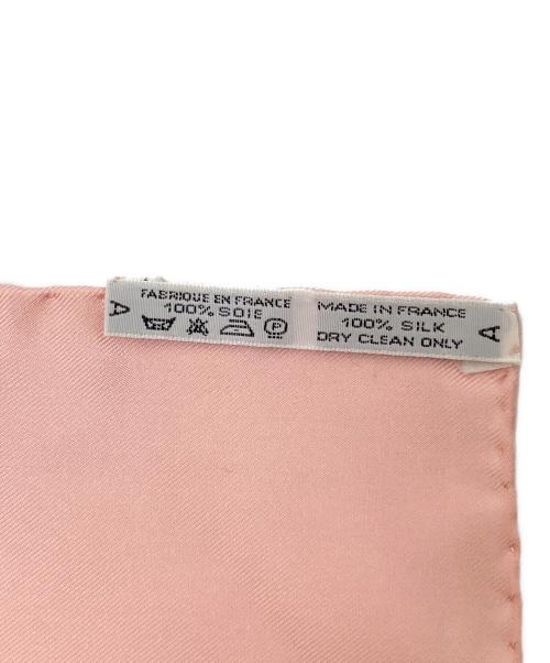 HERMES（エルメス）HERMES (エルメス) シルクスカーフ ピンク サイズ:下記参照の古着・服飾アイテム