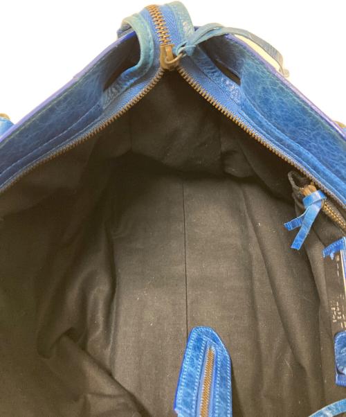 BALENCIAGA（バレンシアガ）BALENCIAGA (バレンシアガ) ザ・シティ ハンドバッグ ブルー サイズ:下記参照の古着・服飾アイテム