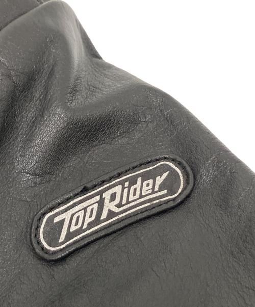 top rider（トップライダー）top rider (トップライダー) レザーライダースジャケット ブラック サイズ:XLの古着・服飾アイテム