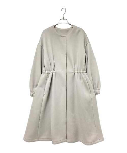 BEARDSLEY（ビアズリー）BEARDSLEY (ビアズリー) ダンボールギャザーコート ベージュ サイズ:Fの古着・服飾アイテム