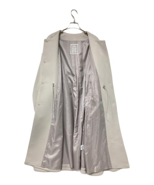 BEARDSLEY（ビアズリー）BEARDSLEY (ビアズリー) ダンボールギャザーコート ベージュ サイズ:Fの古着・服飾アイテム