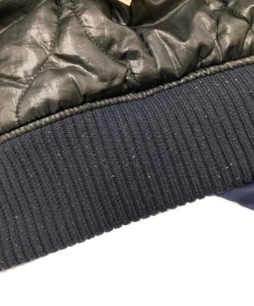 ALPHA（アルファ）ALPHA (アルファ) フーデット リブジャケット ネイビー サイズ:Mの古着・服飾アイテム