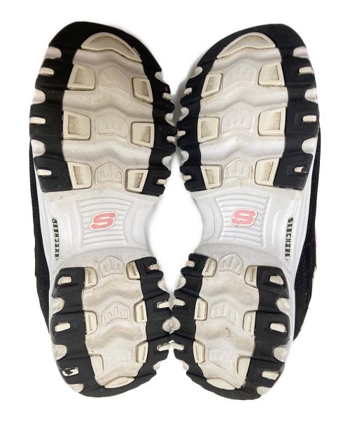 SKECHERS（スケッチャーズ）SKECHERS (スケッチャーズ) ローカットスニーカー ブラック×ホワイト サイズ:23.5㎝の古着・服飾アイテム