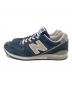 NEW BALANCE (ニューバランス) ローカットスニーカー ネイビー サイズ:27.0cm：5000円